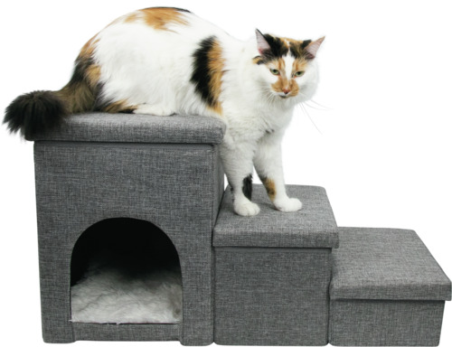 Play On Cat Furniture Storage Steps