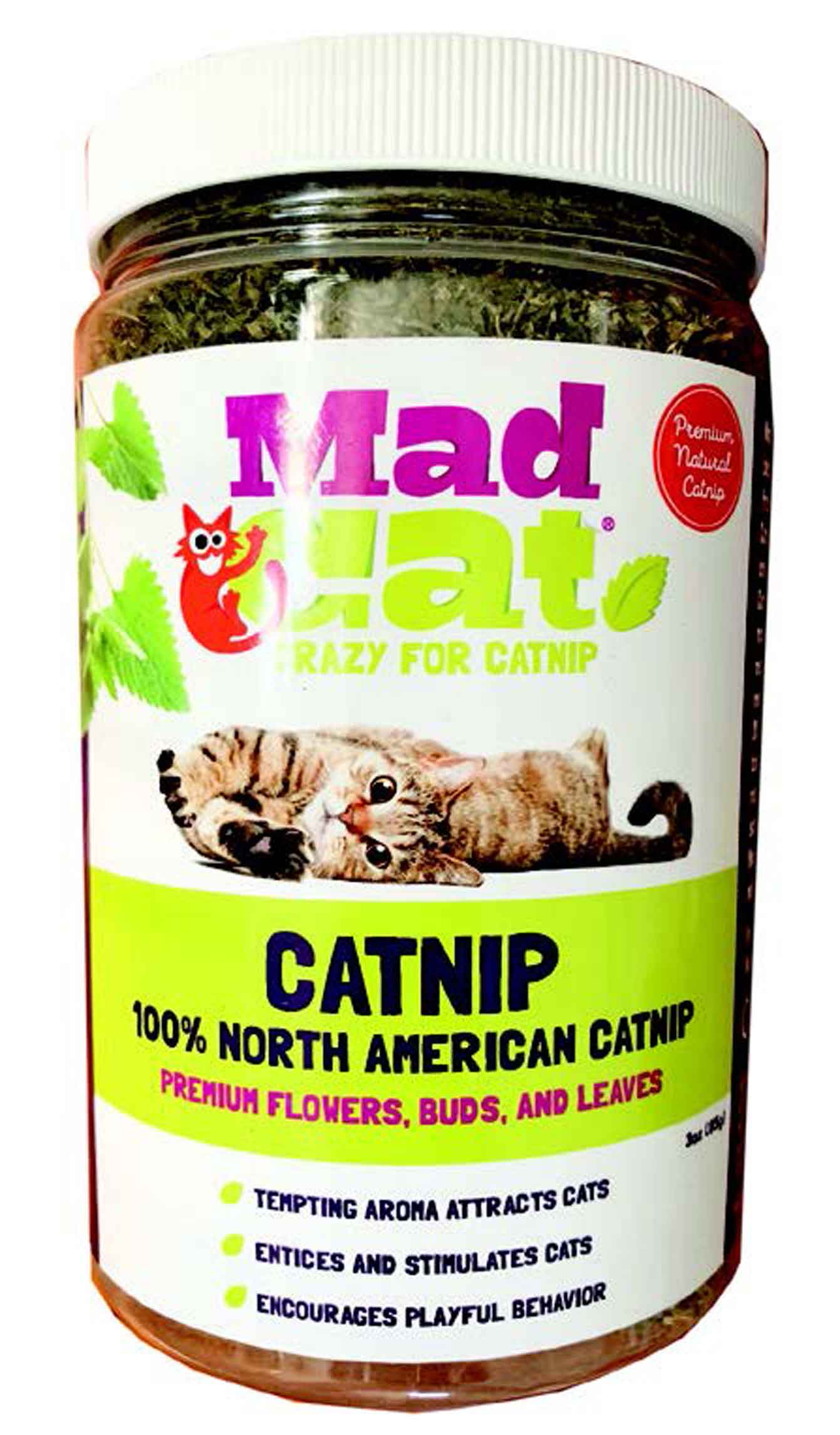 Madcat Cat Toy Catnip Jar 3oz