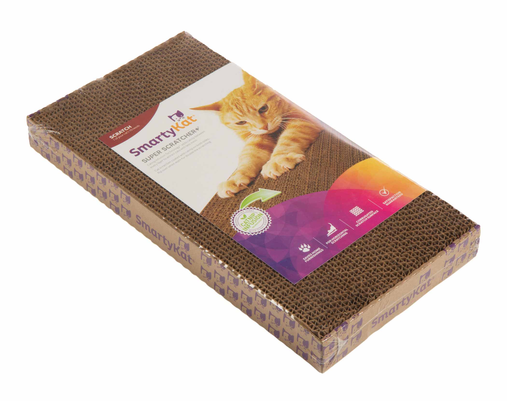 Smartykat Cat Toy Super Scratcher+ 1ea