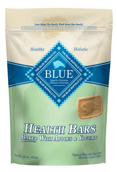 Blue Buffalo Dog Treat Apple/yogurt Health Bars 16oz