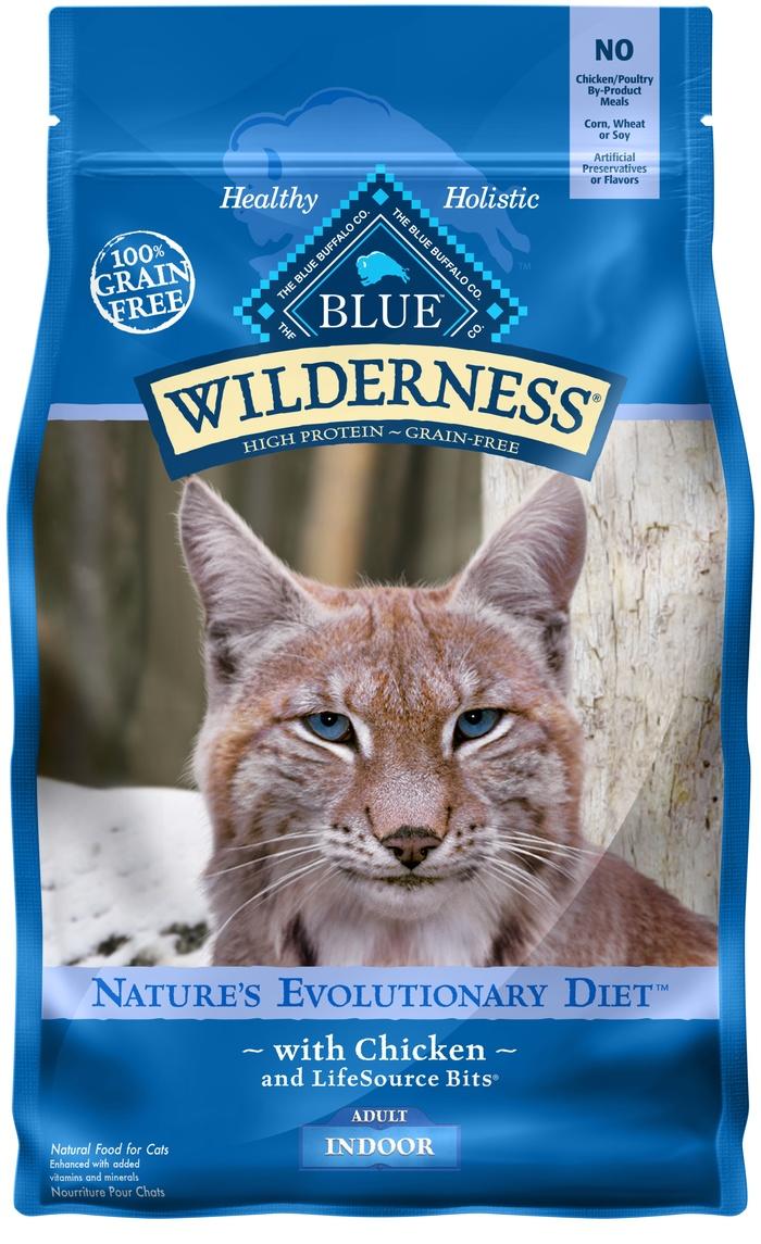 Blue Wilderness Cat Food Indoor Grain Free 5lb