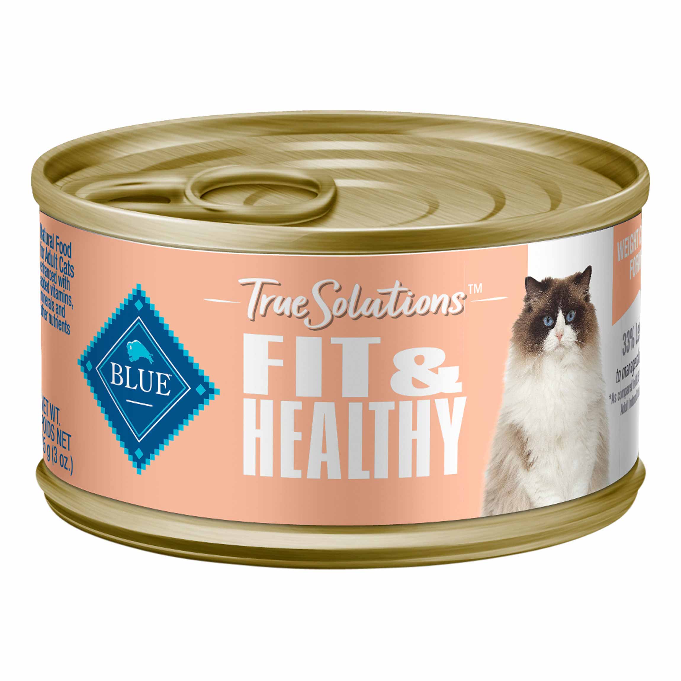 Blue True Solutions Fit & Healthy Wet Cat Food, 3 Ounces