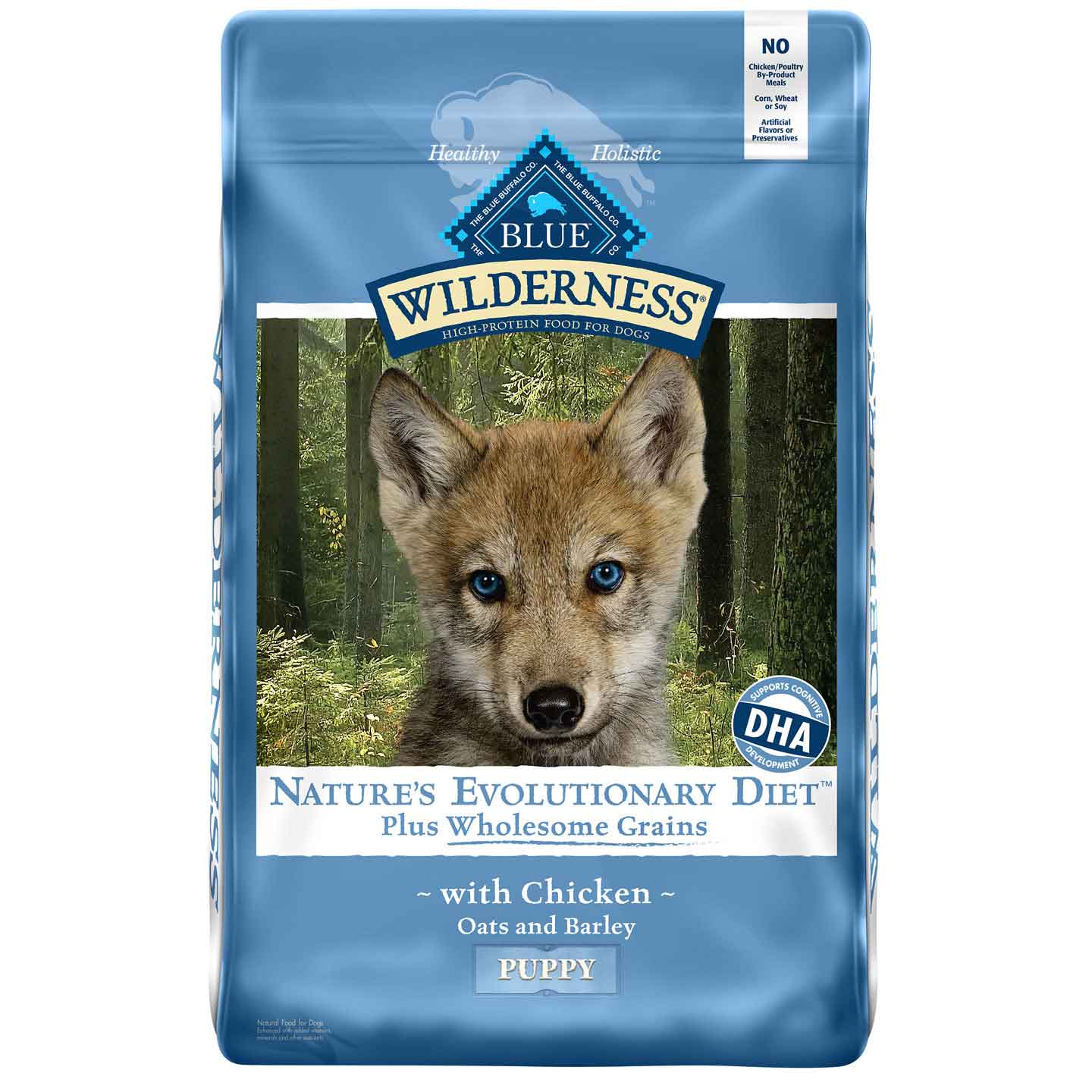 Blue Wilderness Puppy Grain/Chicken Dry Dog Food, 24 Pounds