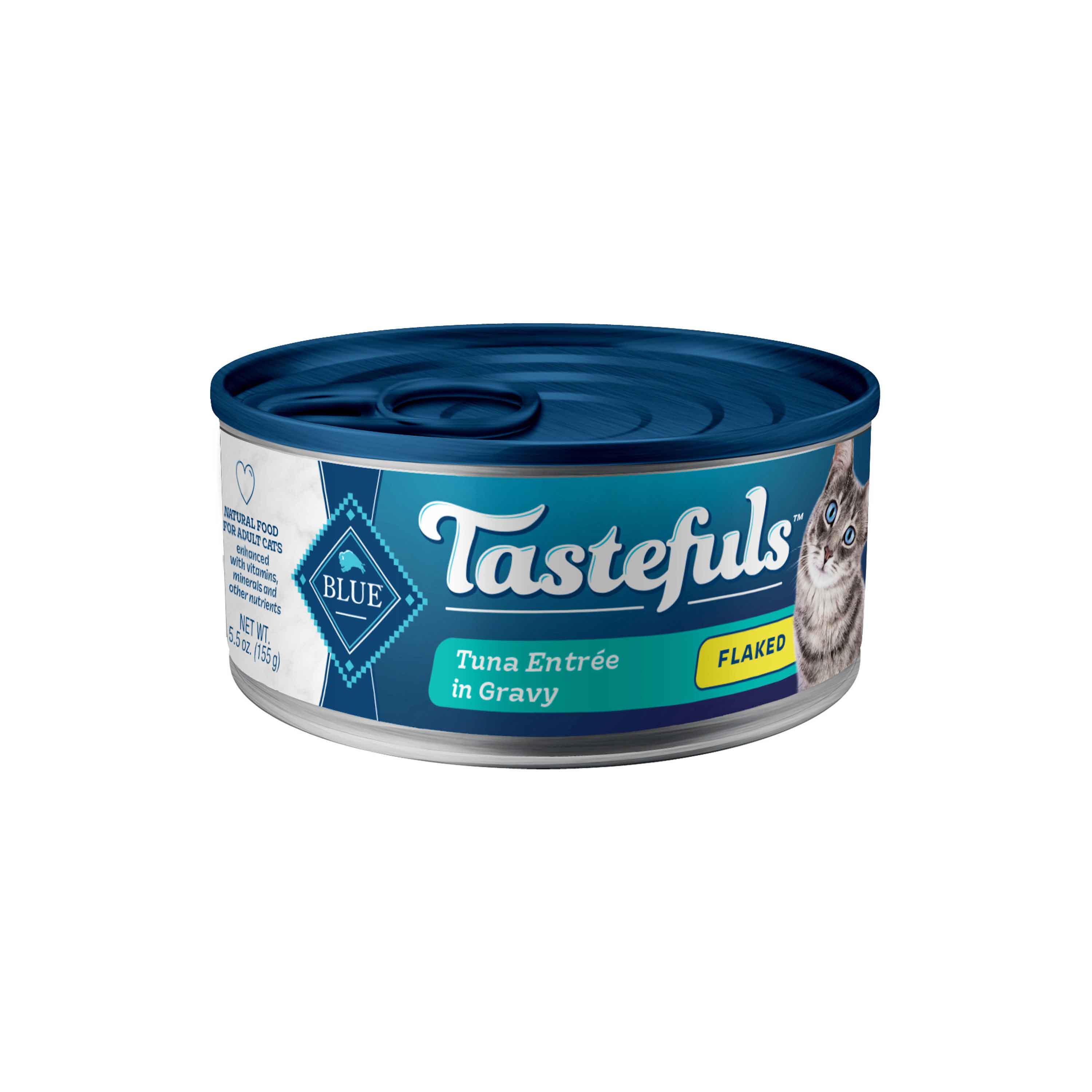 Blue Buffalo Tastefuls Flaked Tuna Wet Cat Food, 5.5 Ounces