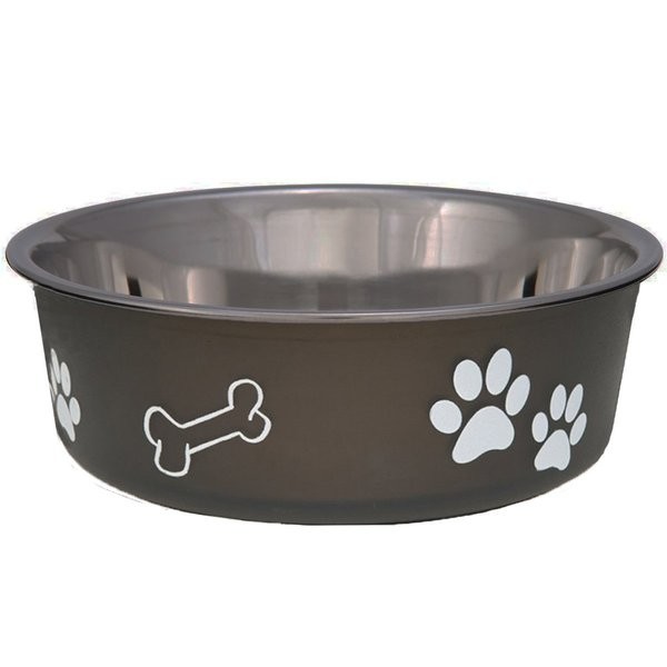 Loving Pets Bella Bowl Small Espresso 1ea