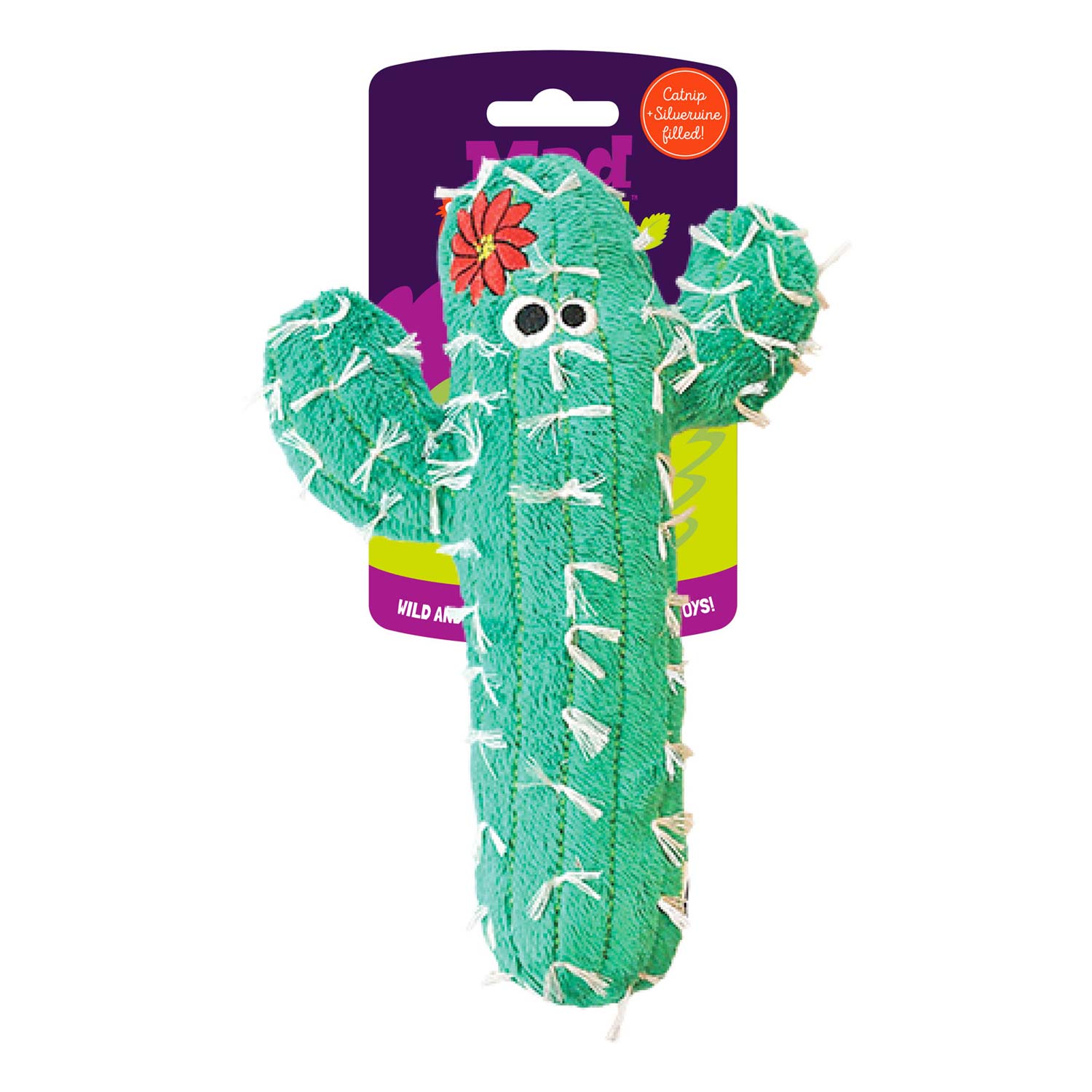 Madcat Cat Toy Big Cactus Kicker 1ea