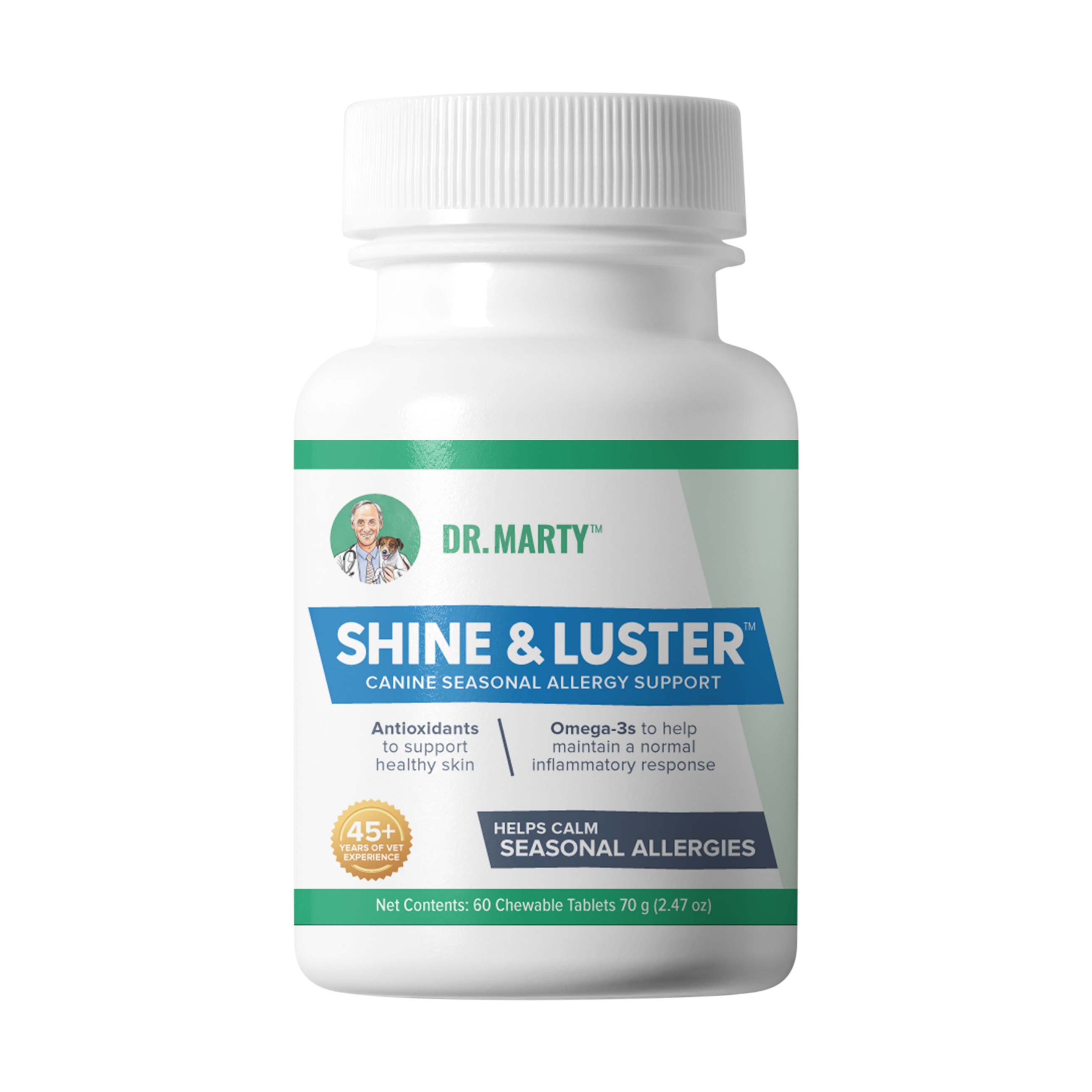 Dr. Marty Shine & Luster Health Chews, 60 Chewables