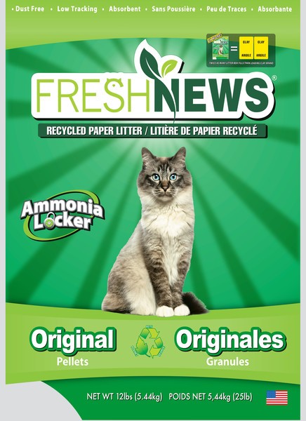Fresh News Cat Litter, 12 Pound Bag