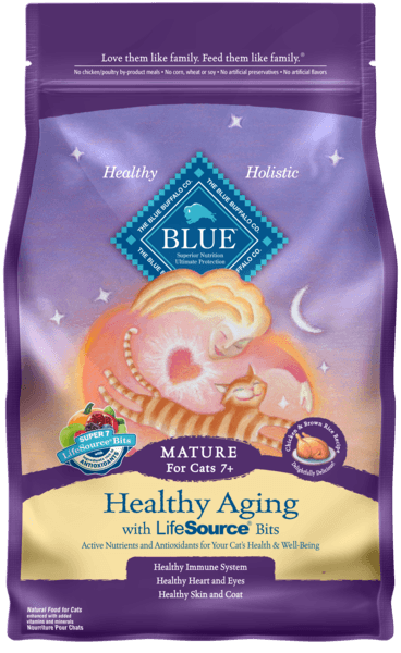 Blue Buffalo Select Mature Cat Food, 7 Pounds