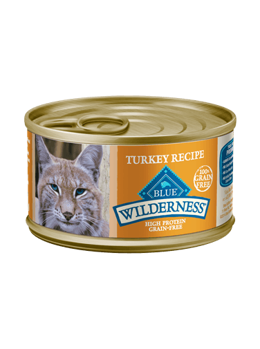 Blue Wilderness Cat Food Turkey Formula 5.5oz