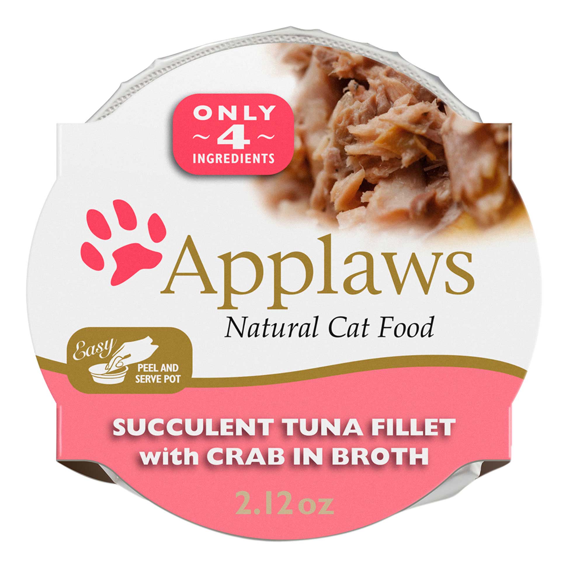 Applaws Cat Pot, Tuna with Crab, 2.12 Ounces