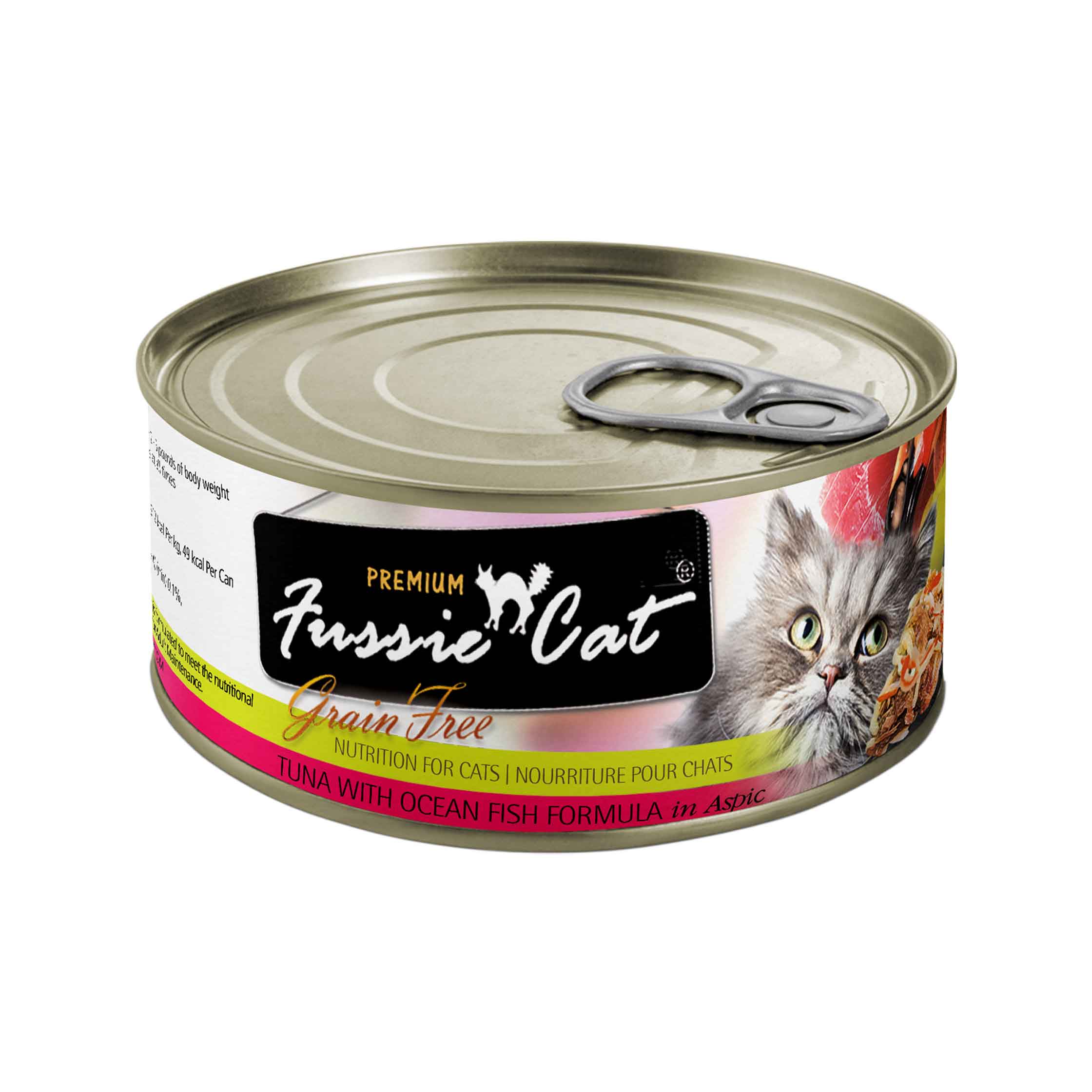 Fussie Cat Prem Tuna/fish 2.82oz