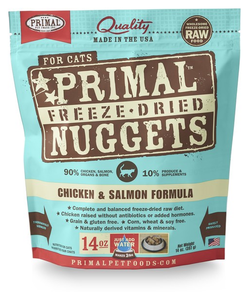 Primal Pet Foods Freeze-Dried Feline Chicken Formula, 14 Ounces